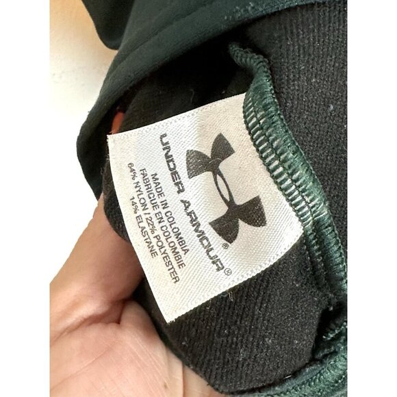 Under‎ Armour Shirt Extra Large Green Pullover Compression Athletic L Large - Picture 6 of 8